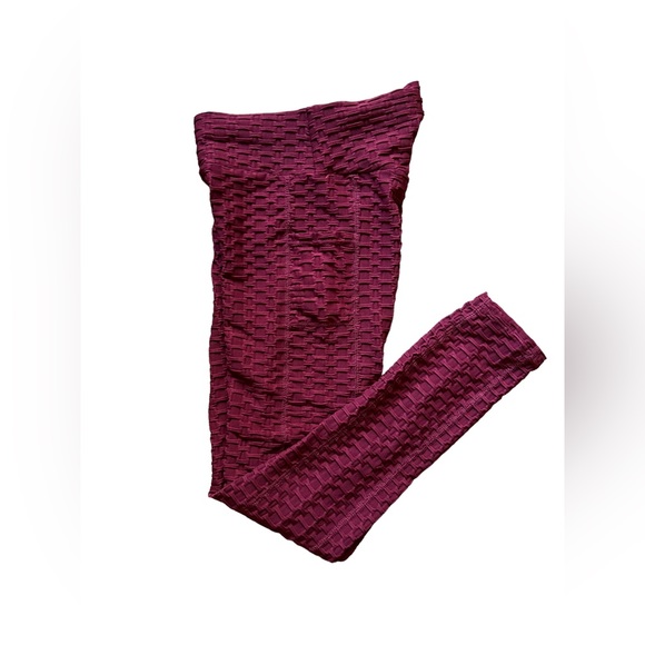 NWT Honeycomb Scrunch Leggings | High Waist | Phone Pocket | S/M – L/XL - Picture 5 of 5